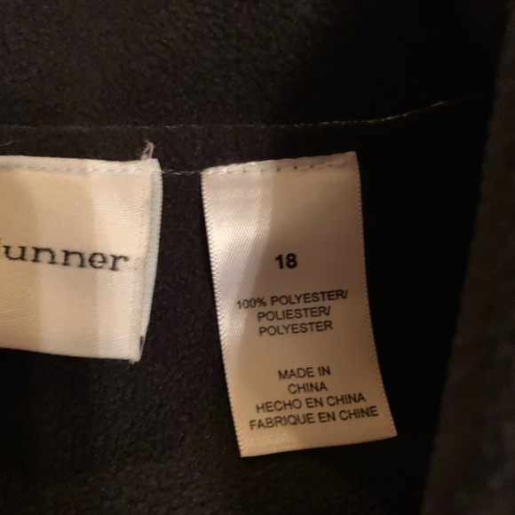 NWOT Alfred Dunner Winter White Snowflake Faux Suede Coat - Picture 13 of 13